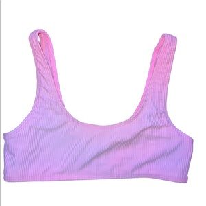 Frankie’s Bikinis Connor Rib Bikini Top